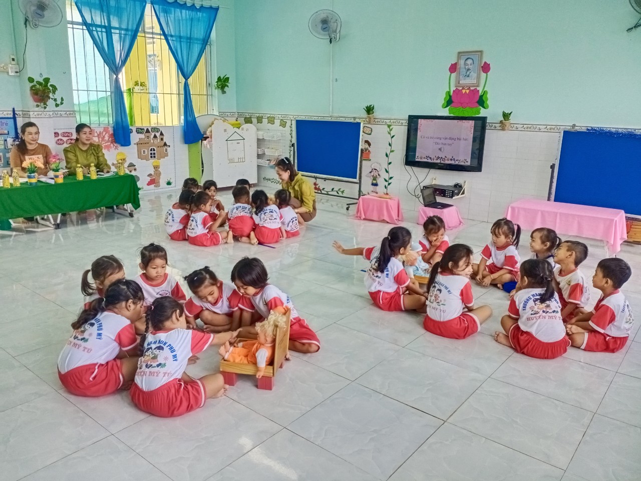 MẦM NON PHÚ MỸ TỔ CHỨC CHUYÊN ĐỀ GIÁO DỤC GIỚI